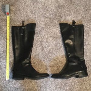 Tahari Black Leather Boots